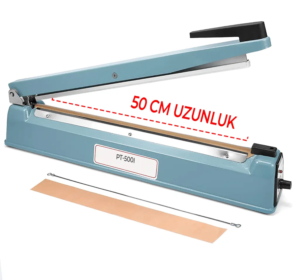 Besa 50 Cm Demir Gövde Poşet Ağzı Yapıştırma Makinesi