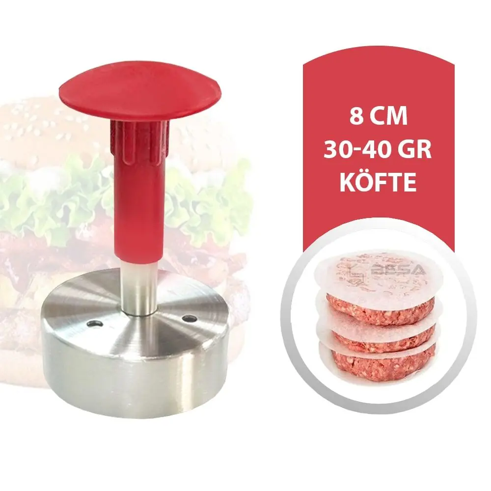 Besa 30-40 Gr 8 Cm Köfte Kalıbı