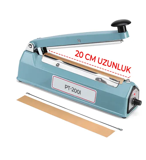 Besa 20 Cm Demir Gövde Poşet Ağzı Yapıştırma Makinesi