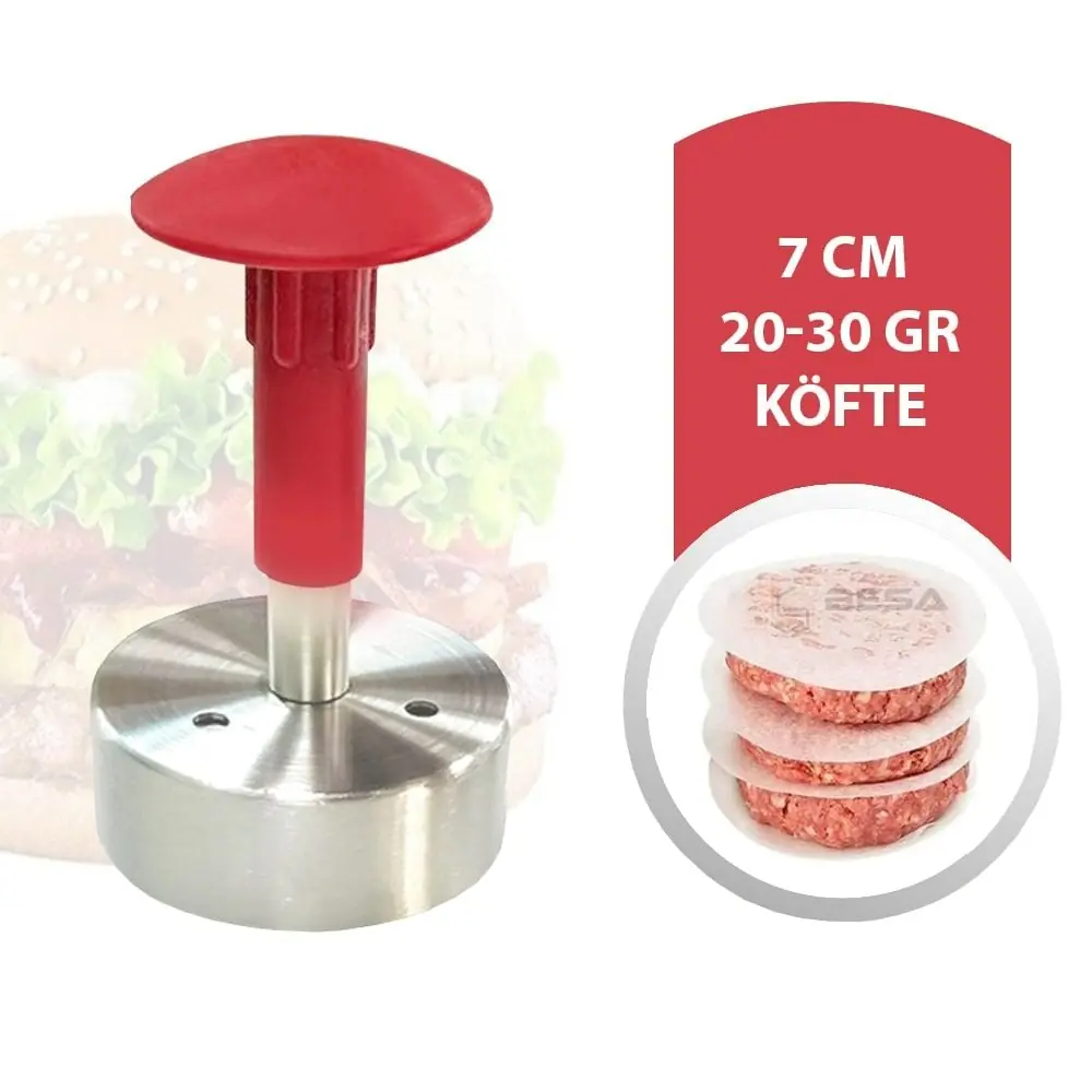 Besa 20-30 Gr 7 Cm Köfte Kalıbı