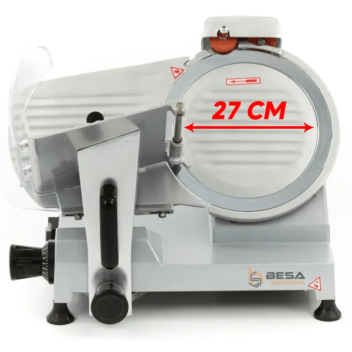 Besa HBS-275 27 Cm Kaşar Salam Dilimleme Makinesi