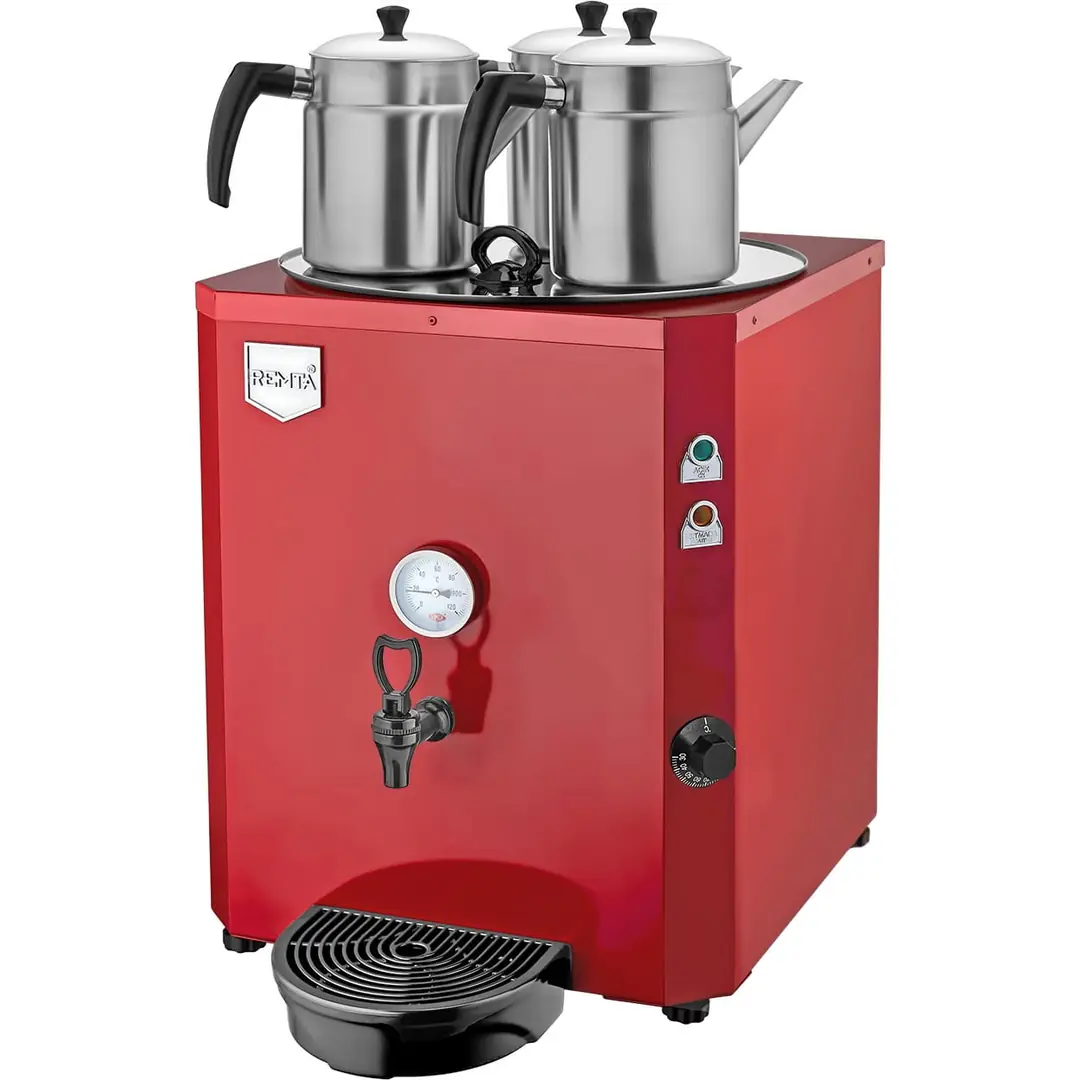 Remta 3 Demlikli 40 lt Jumbo Çay Makinesi Şamandıralı